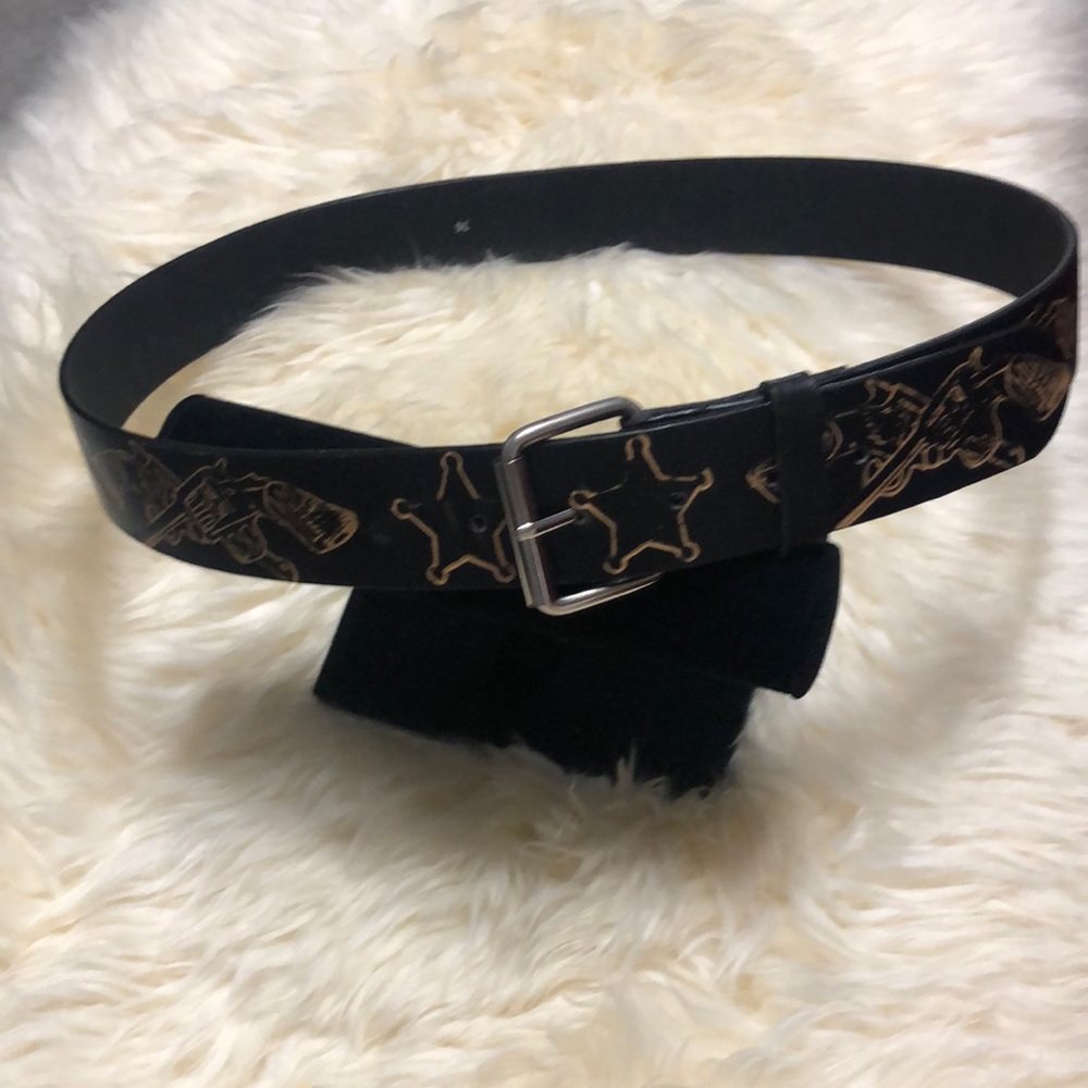 Vintage pop art belt EUC unisex